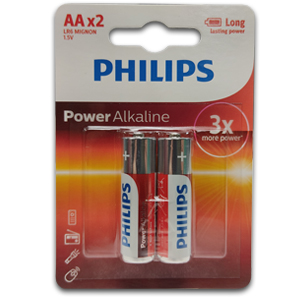 PILES AAA PHILIPS POWER ALKALINE ×2 – LICB+
